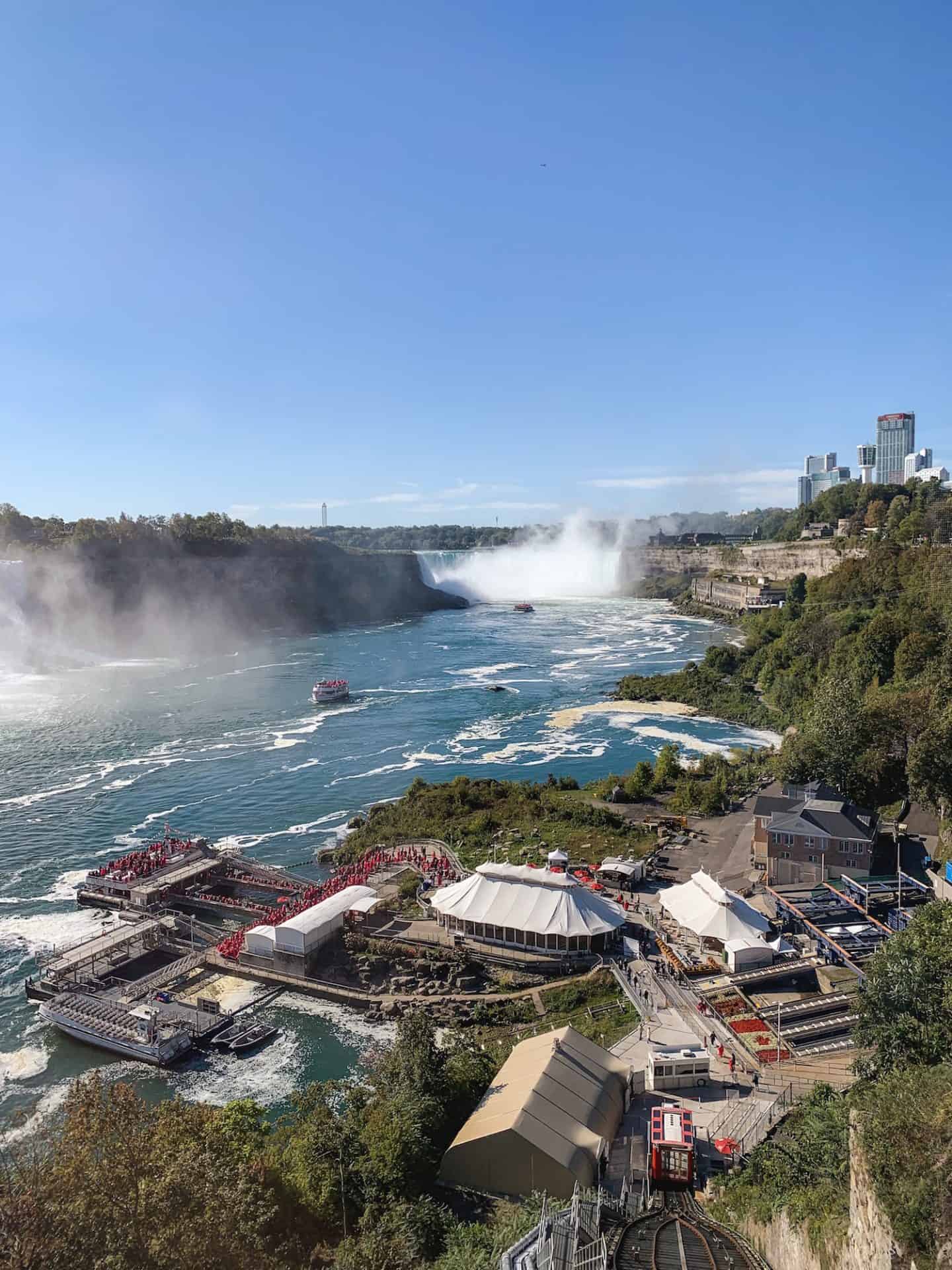 How to spend a weekend in Niagara Falls, Ontario | guide to a weekend getaway in Niagara Falls on the Canadian side | what to do around Horseshoe Falls in autumn | best things to do around Niagara Falls during the fall | Diary of a Toronto girl, a Canadian lifestyle blog