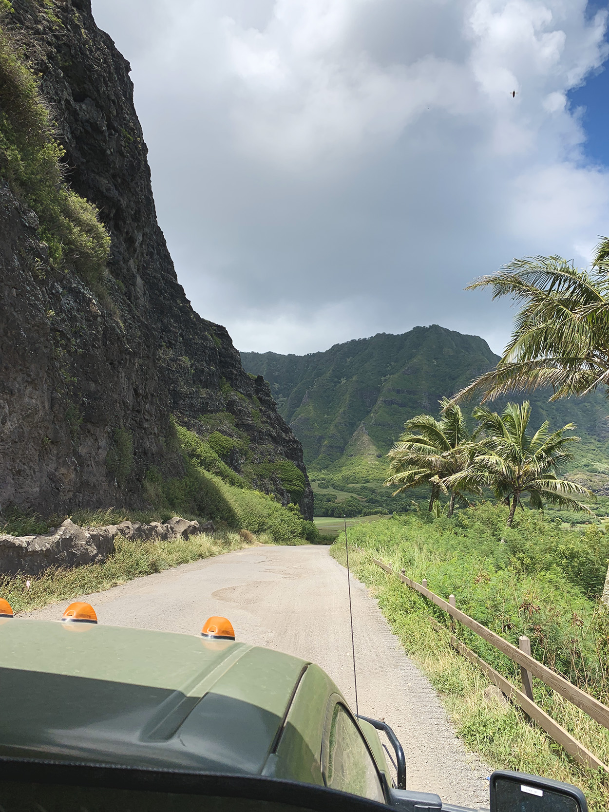 Kualoa Ranch in Oahu, Hawaii