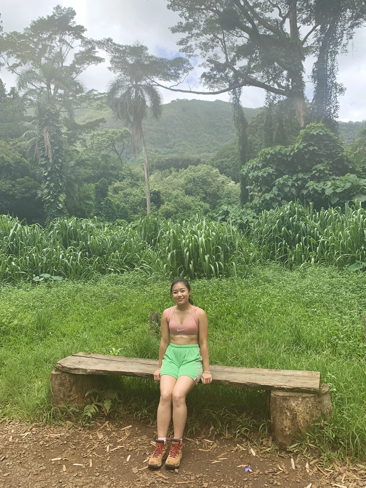 Mauniwili Falls in Oahu, Hawaii