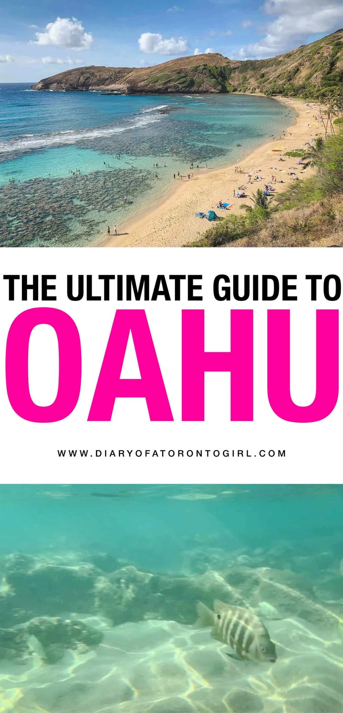 The ultimate Oahu itinerary, featuring all the best things to see and do, top places to eat, and more!