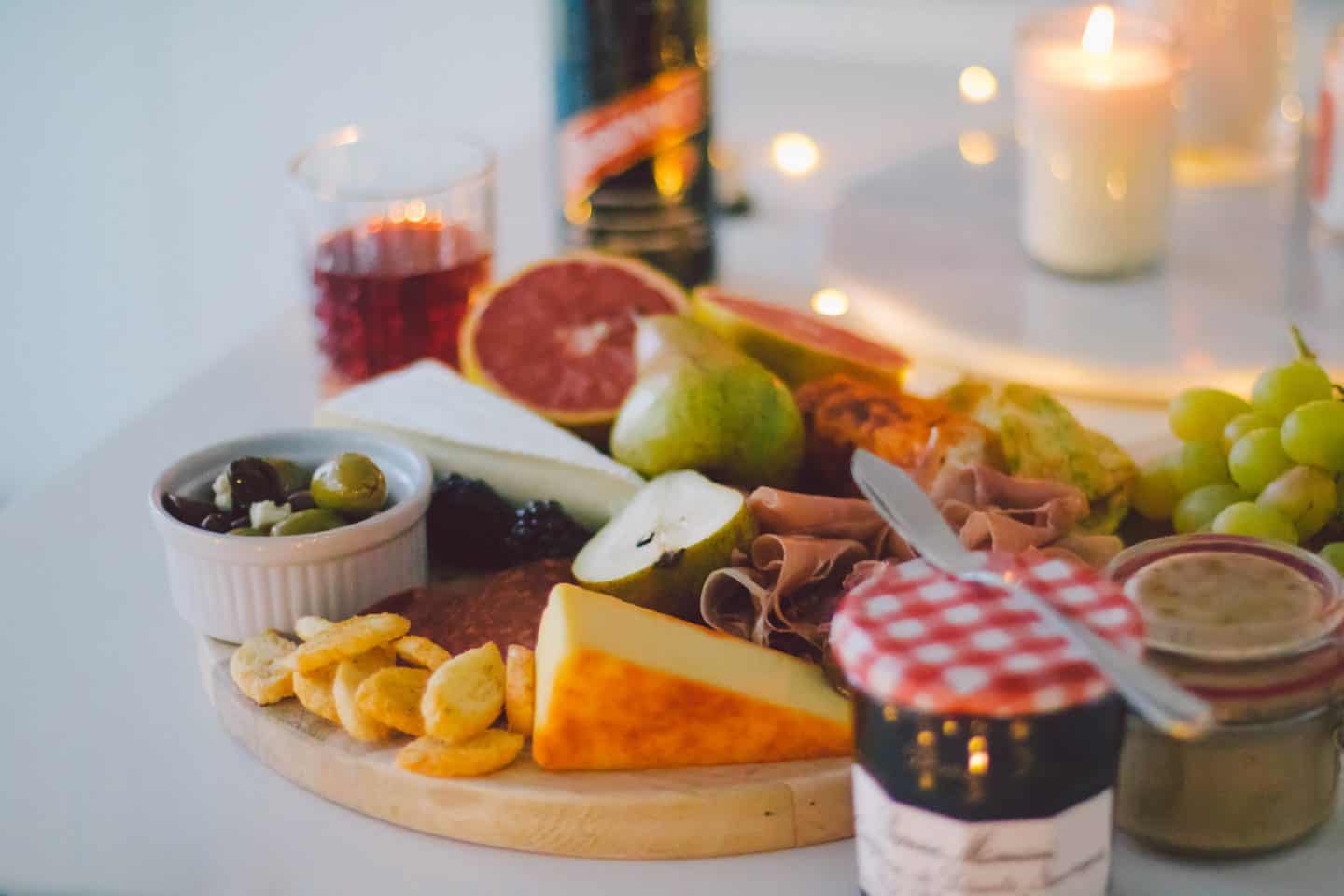 Holiday charcuterie board