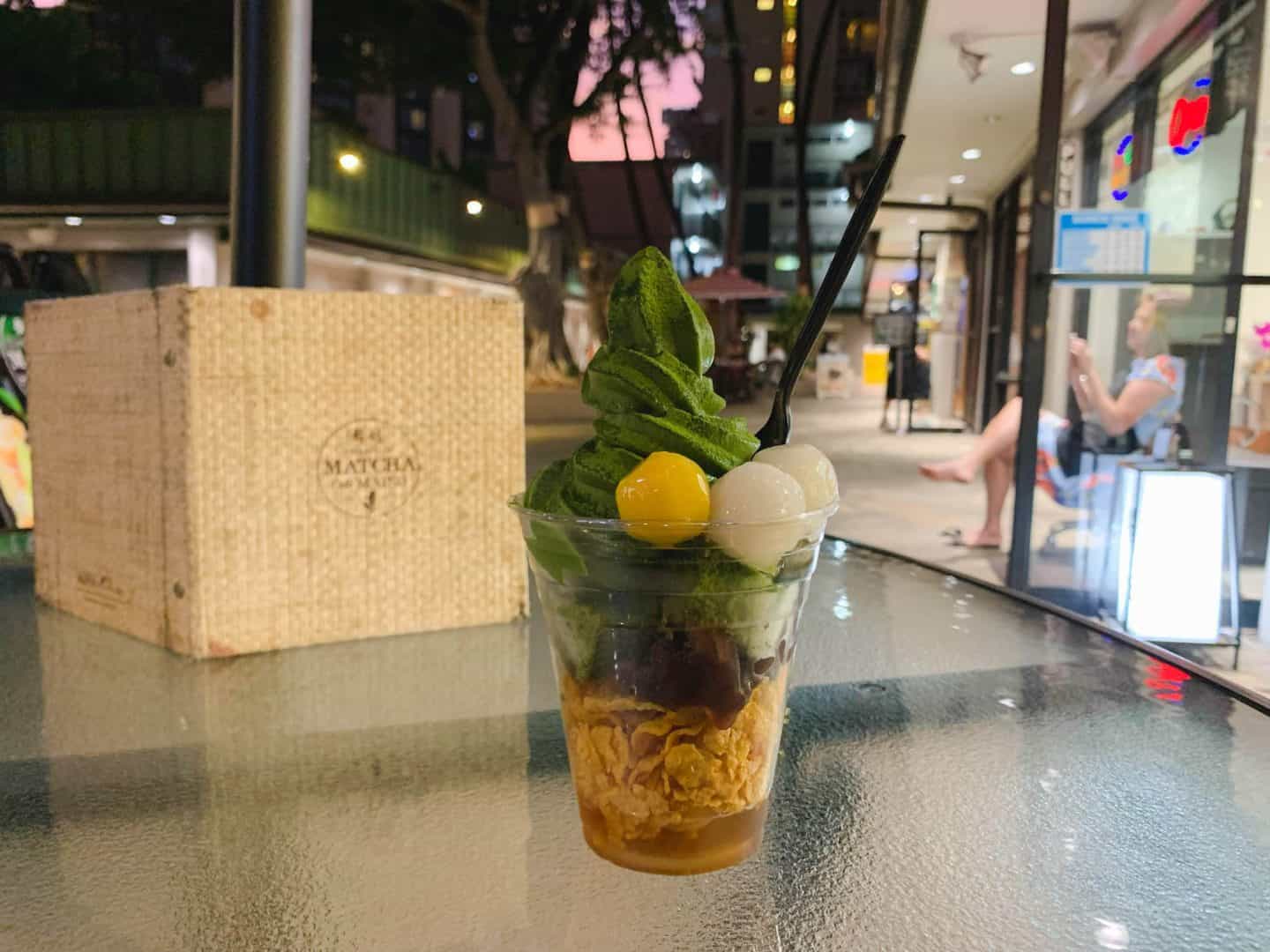 Matcha Stand Maiko in Waikiki, Oahu, Hawaii