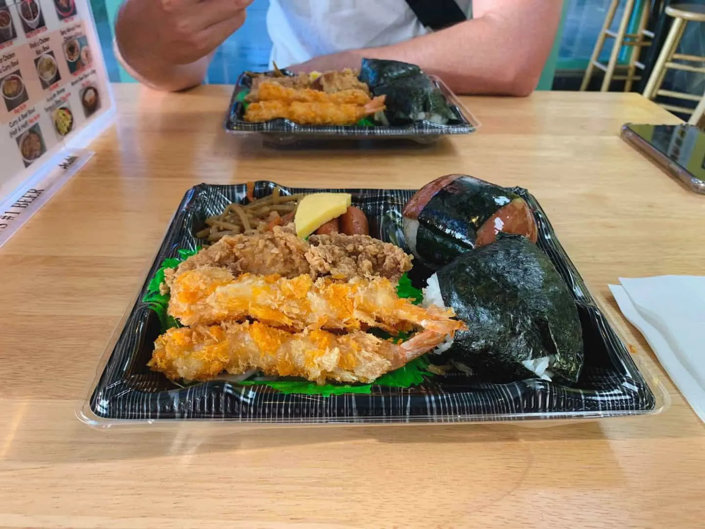 Musubi Cafe in Honolulu, Hawaii