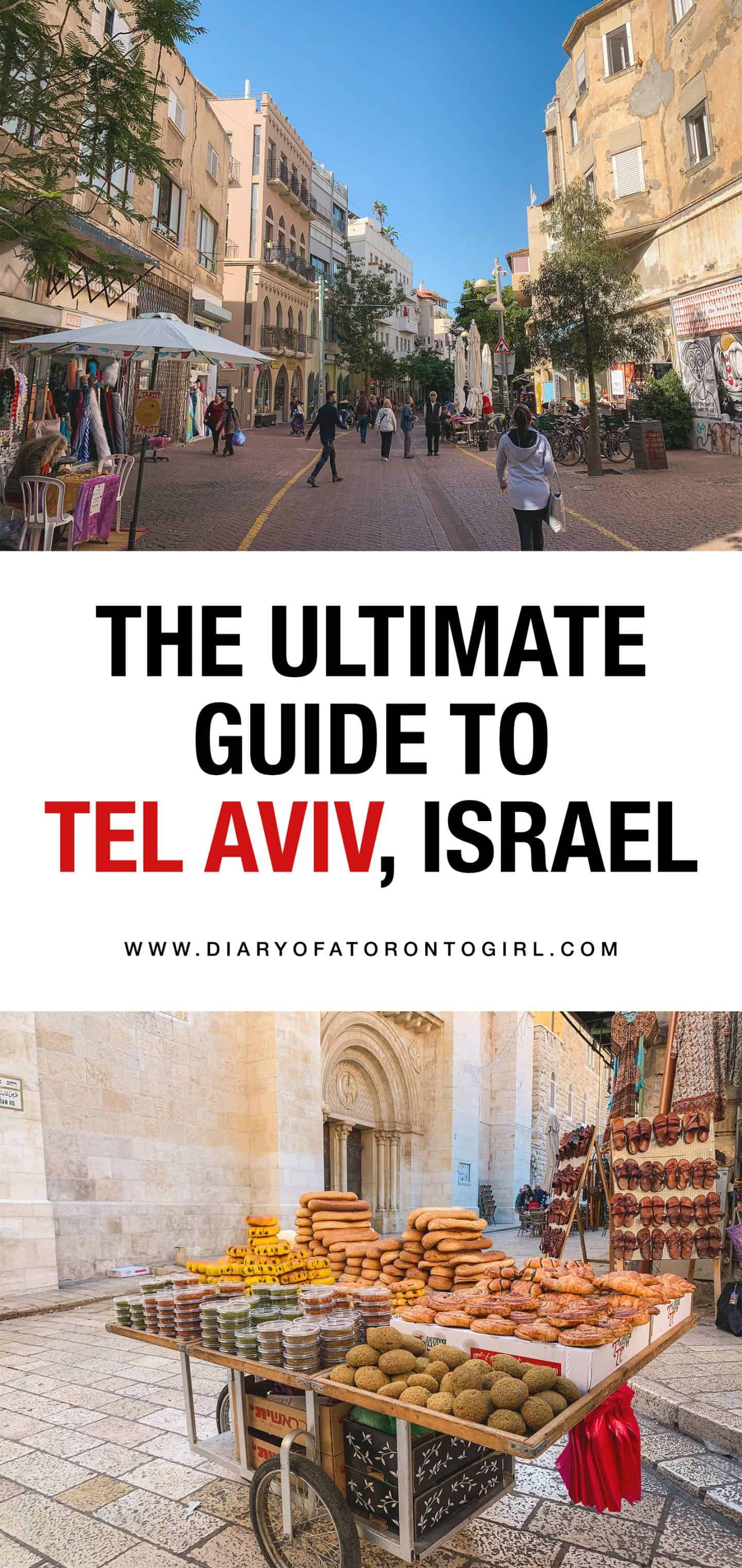A first timer's guide to traveling to the Israel, including things to do in Tel Aviv and Jerusalem!
