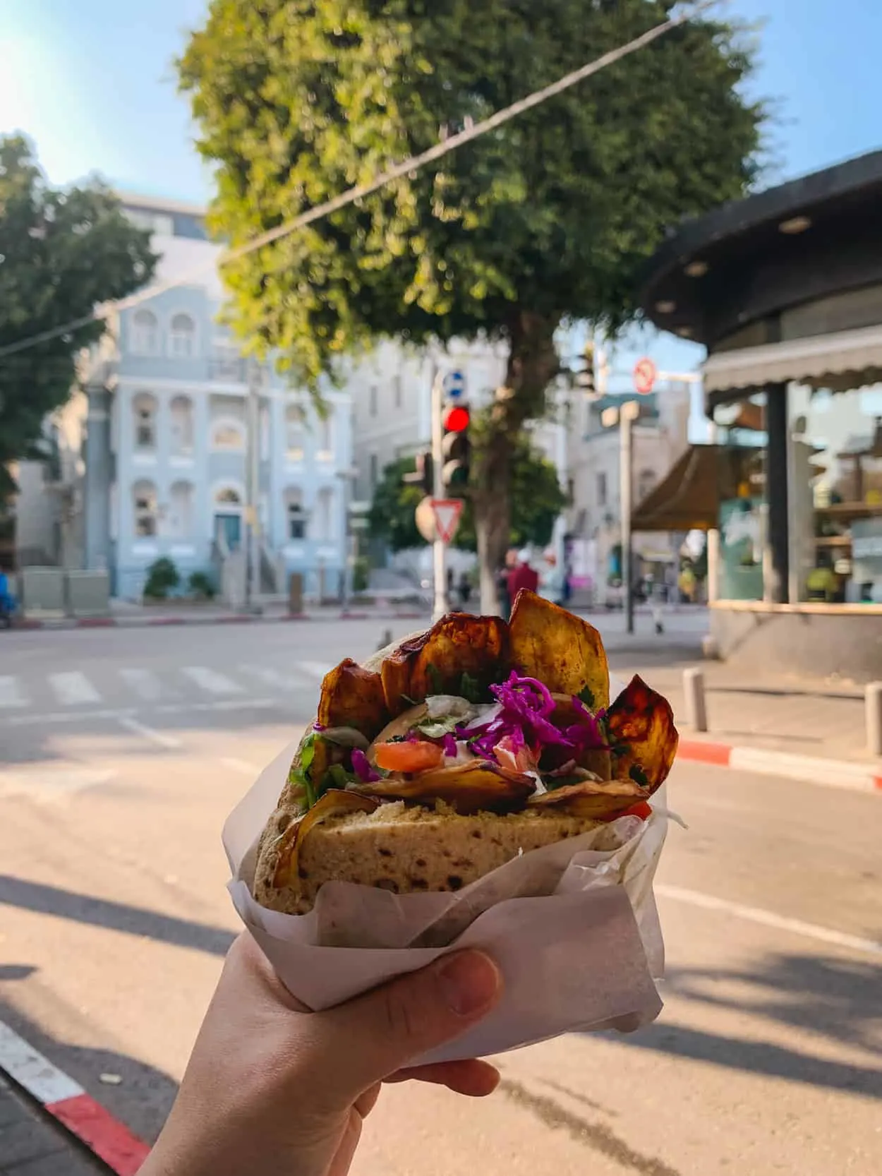 Sabich in Tel Aviv, Israel