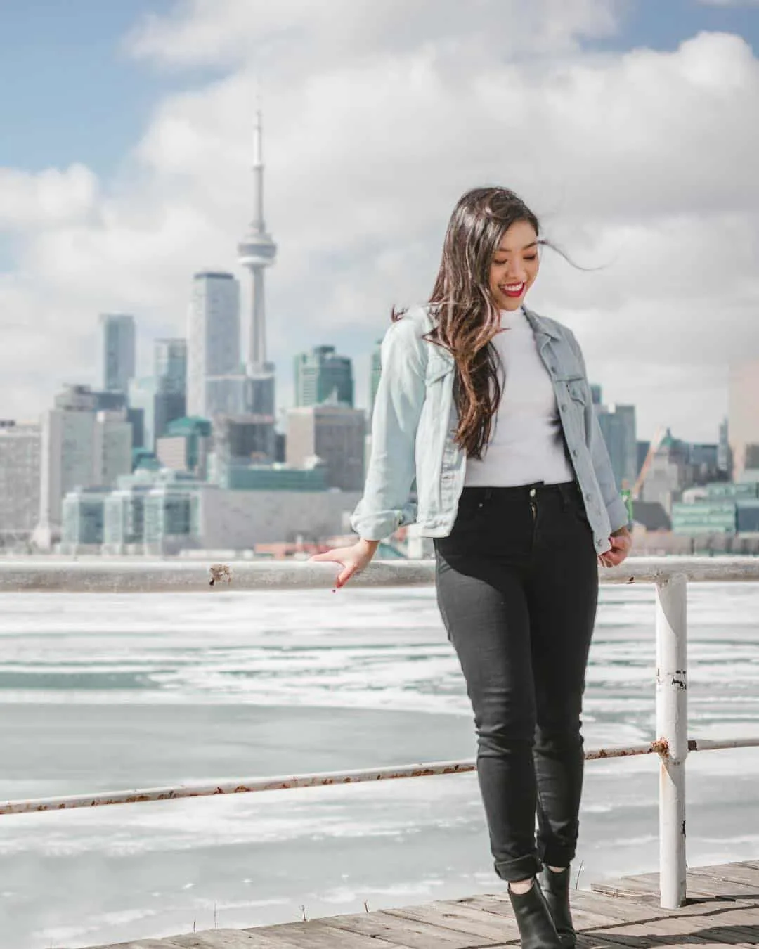 Polson Pier in Toronto, Canada