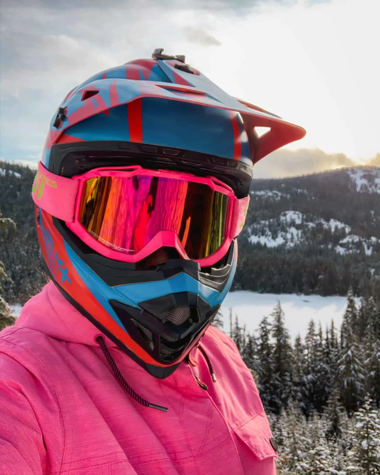 A selfie in Whistler, British Columbia