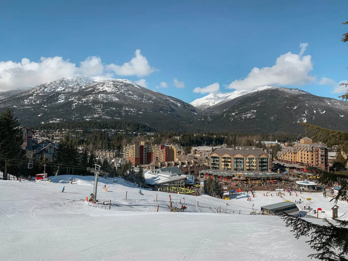 Ski at the Whistler Blackcomb in Whistler, British Columbia!