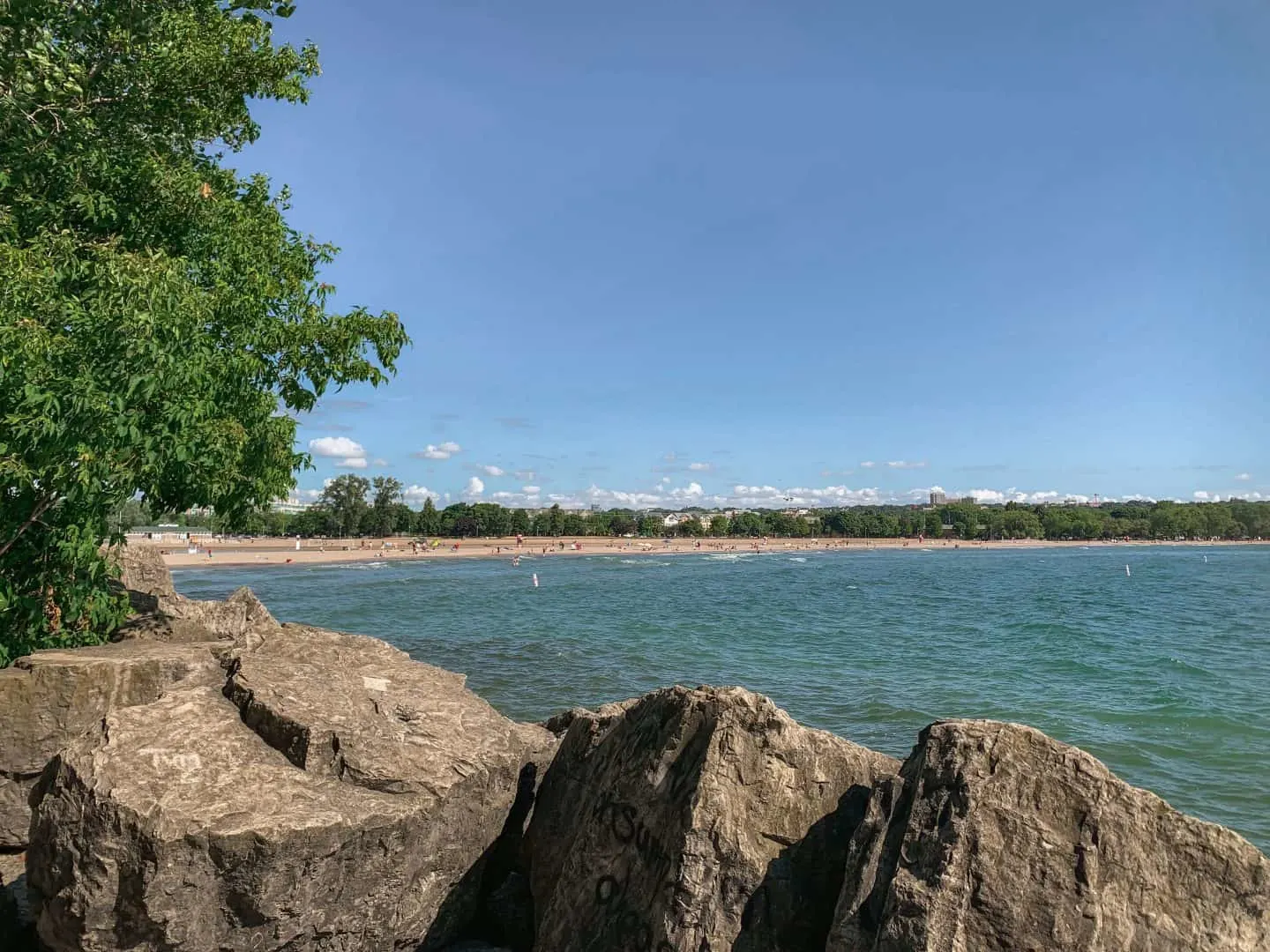 Woodbine Beach in Toronto, Ontario