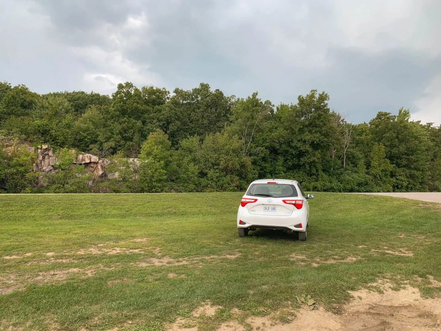 Driving a rental car from Toronto to Gananoque, Ontario