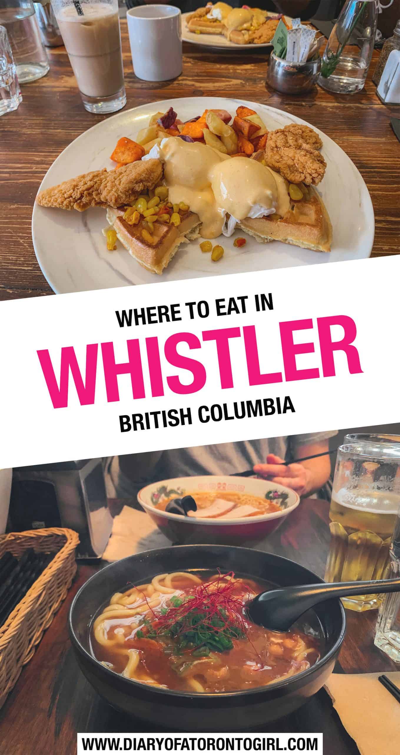 The Best Restaurants in Whistler, British Columbia
