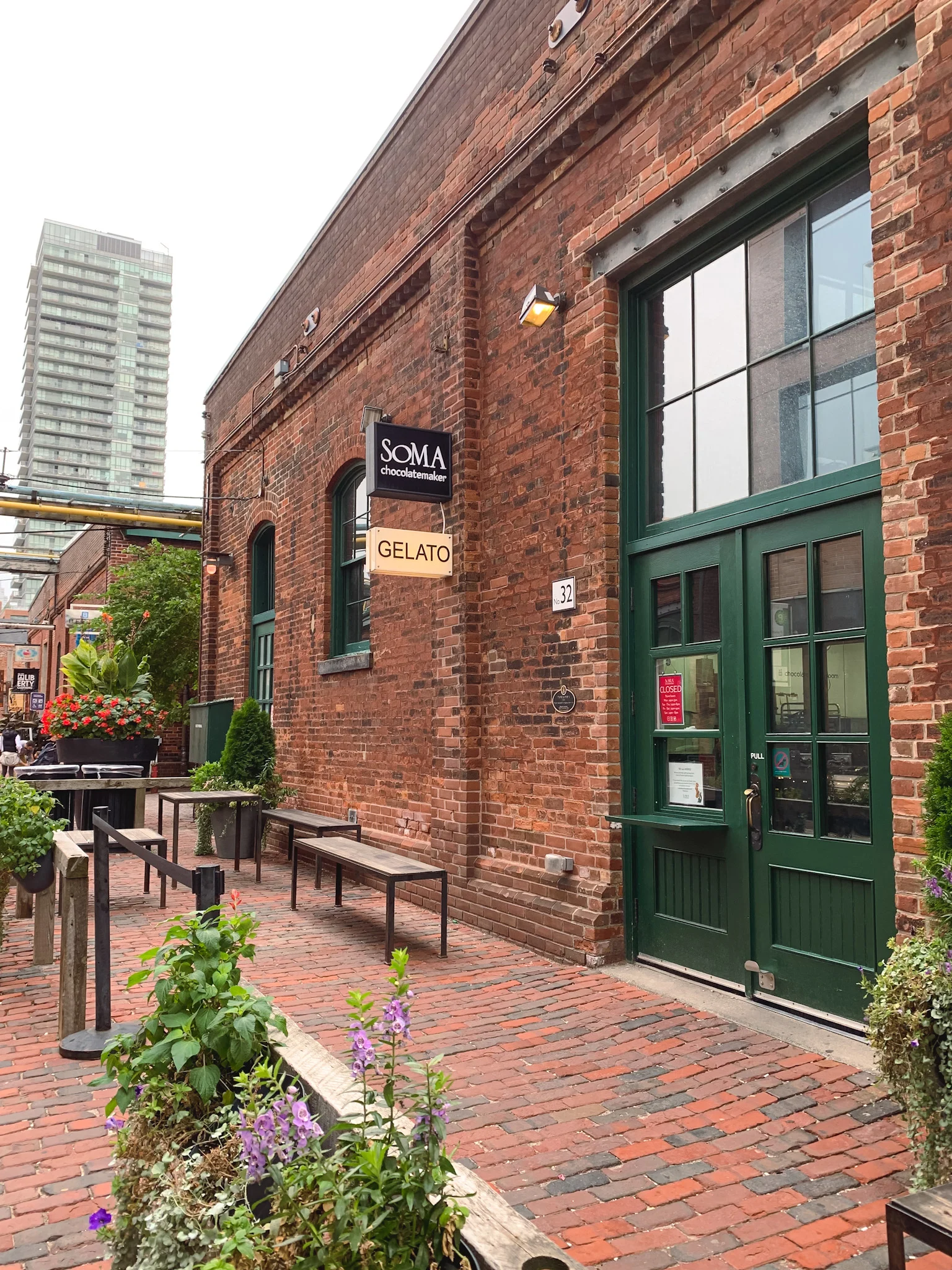SOMA Chocolate in Toronto's Distillery District
