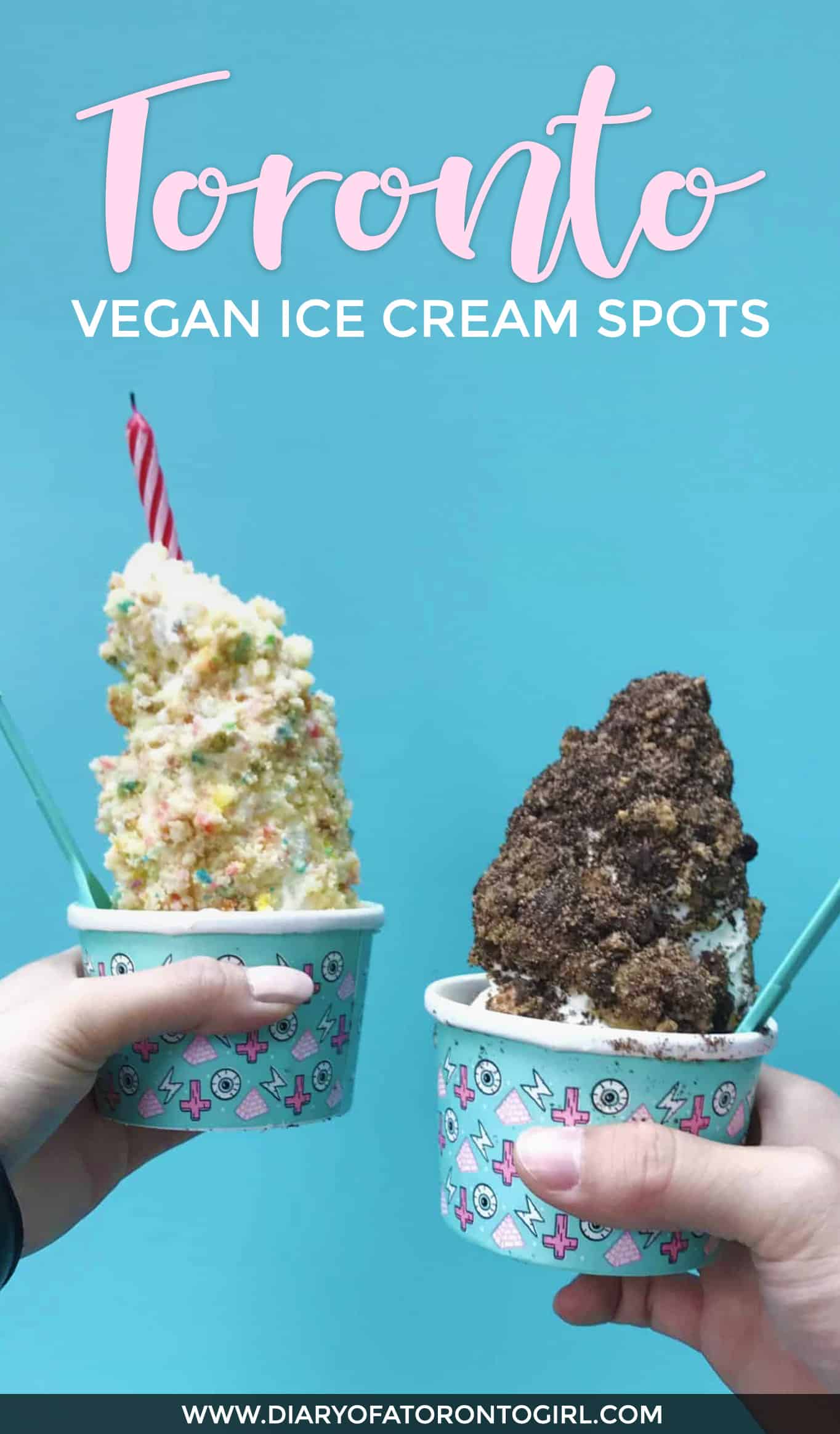 Looking for non-dairy options to eat in Toronto? Here are some of the best vegan ice cream and gelato spots to visit during your trip to Toronto, Canada!