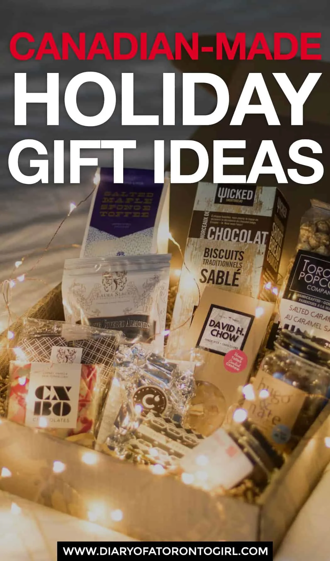 Canadian-made holiday gift ideas to shop for your friends and loved ones, so you can feel good supporting local while shopping for gifts!