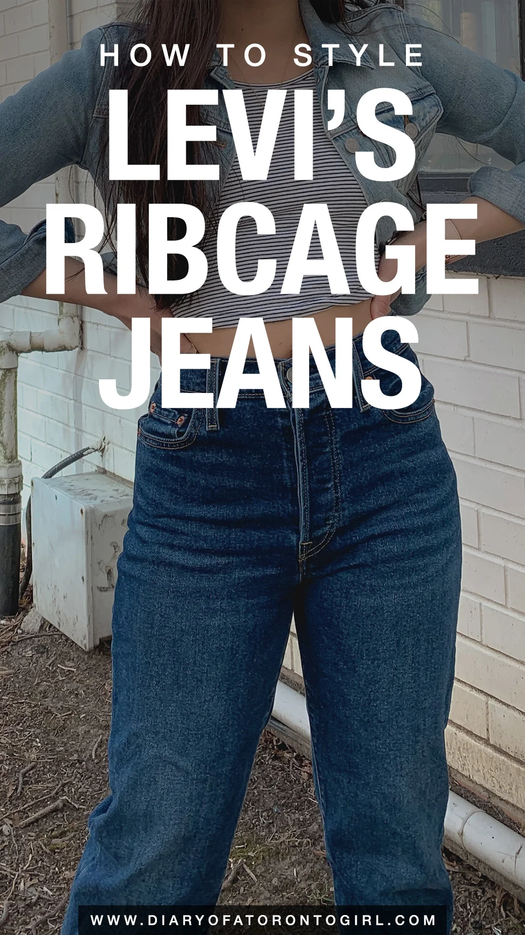 How to style Levi's ribcage jeans