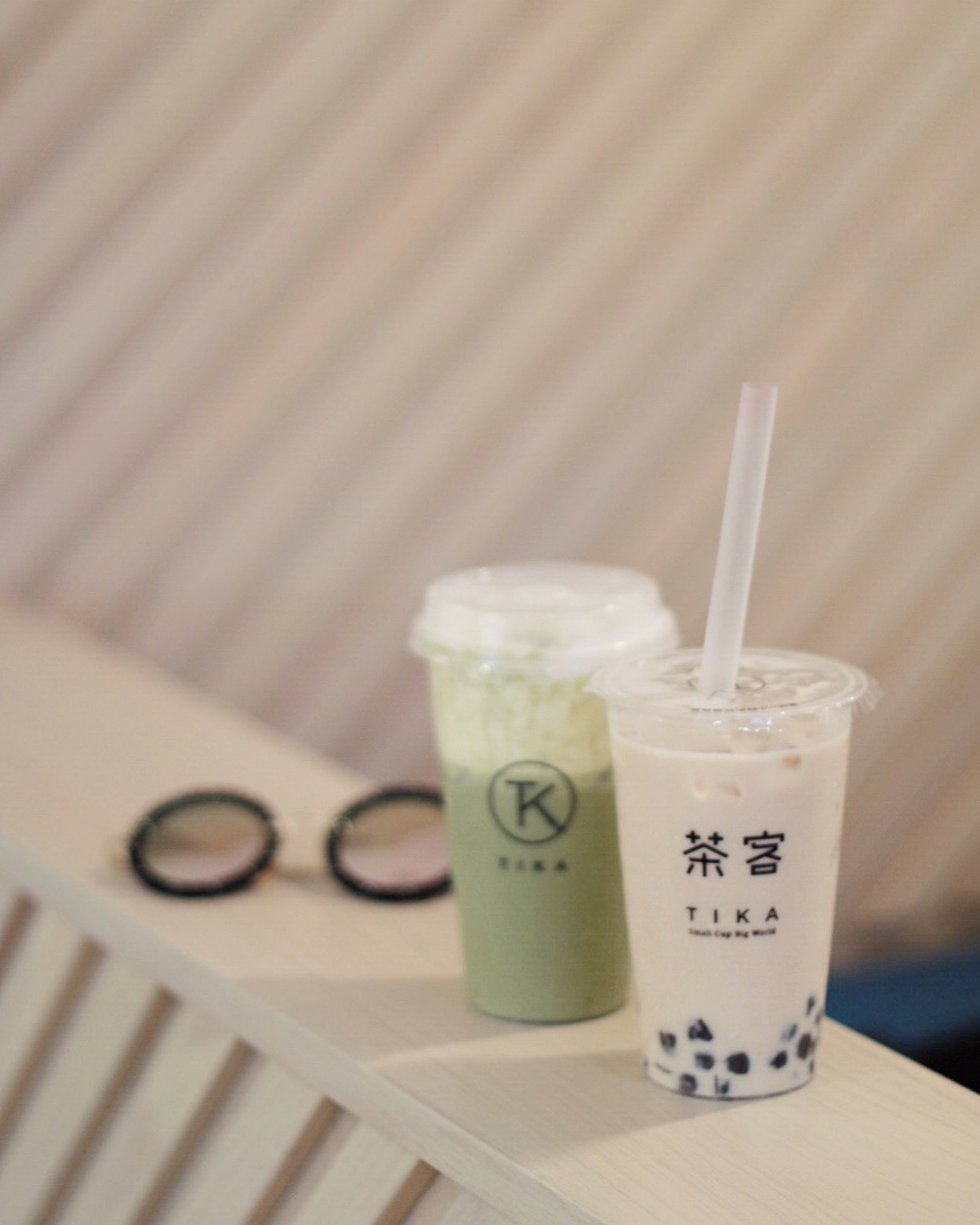 Bubble tea at Tika Tea House in Toronto
