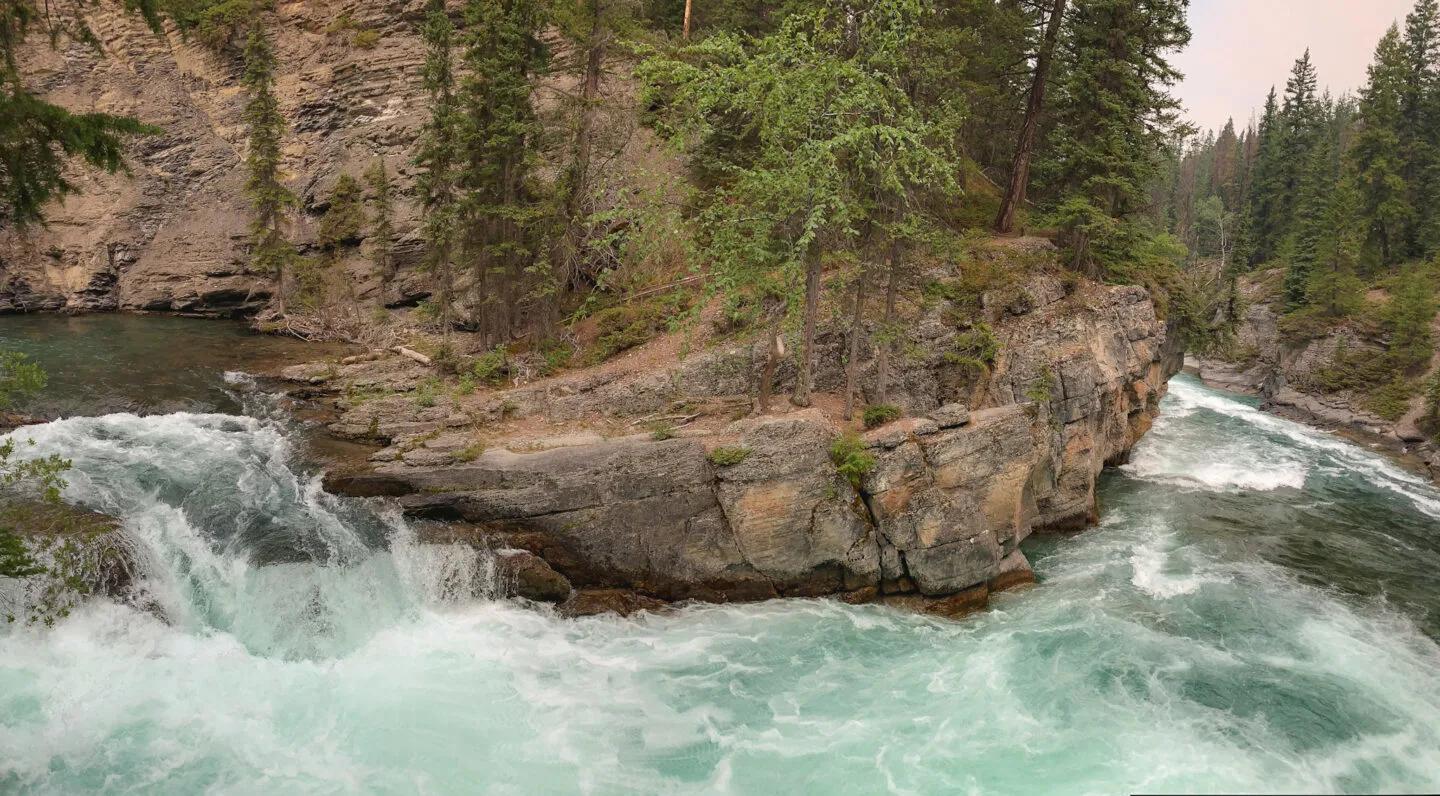 Maligne Canyon in Jasper National Park, Alberta