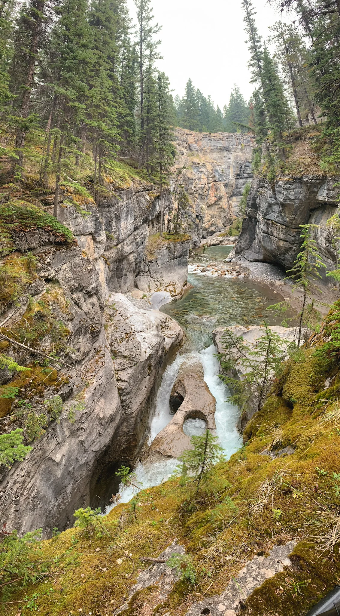 Maligne Canyon in Jasper National Park, Alberta