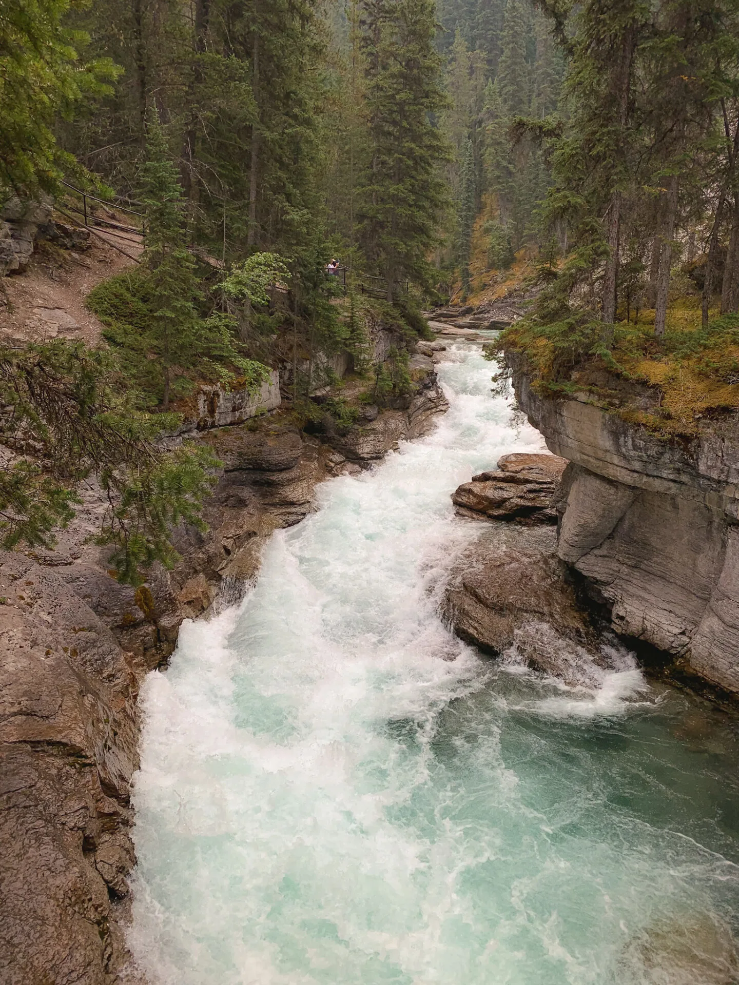 Maligne Canyon in Jasper National Park, Alberta