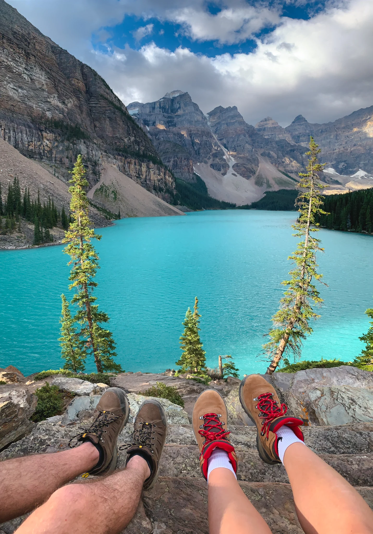 Moraine Lake in Banff, Alberta