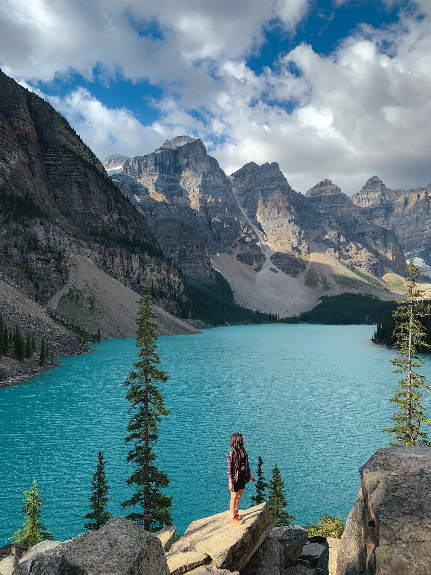 Moraine Lake in Banff, Alberta