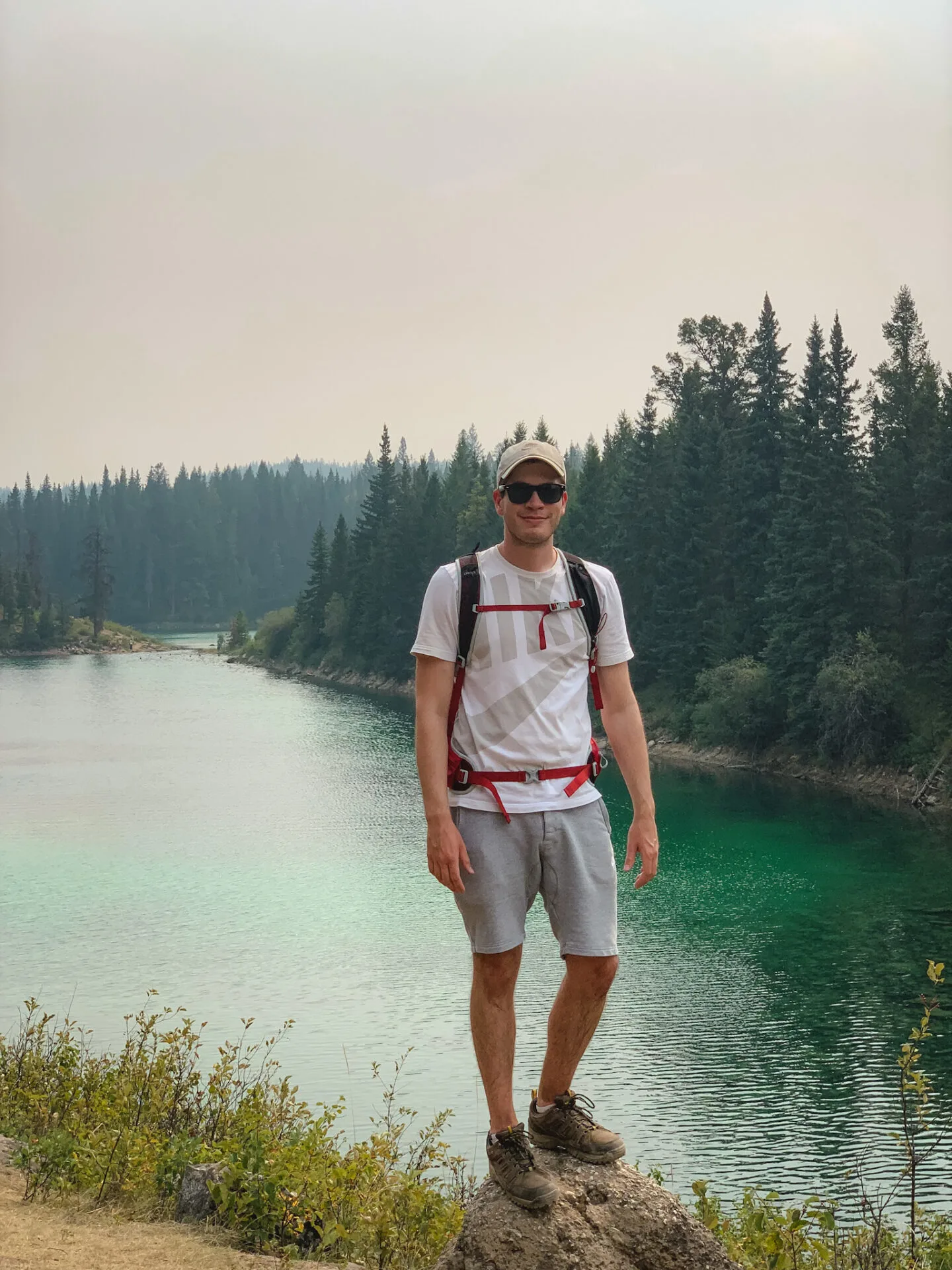 Valley of the Five Lakes hike in Jasper, Alberta