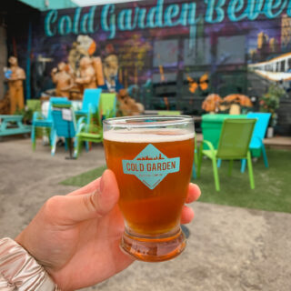 Craft beer from Cold Garden Beverage Company in Calgary, Alberta