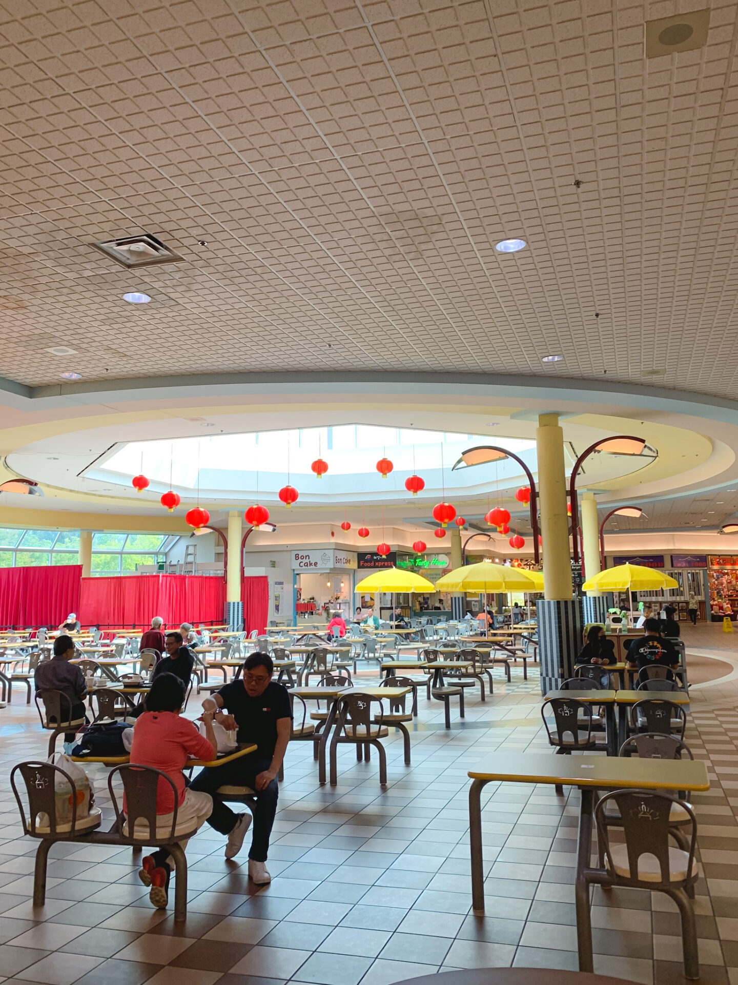 First Markham Place food court in Markham, Ontario