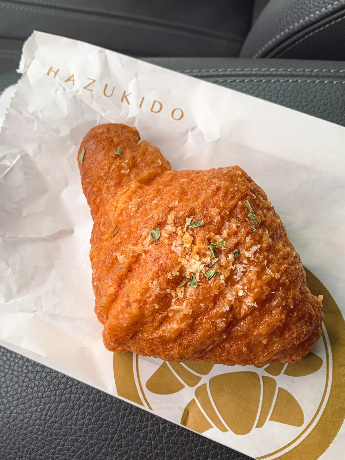 Spicy Cod Roe Croissant from Hazukido Canada