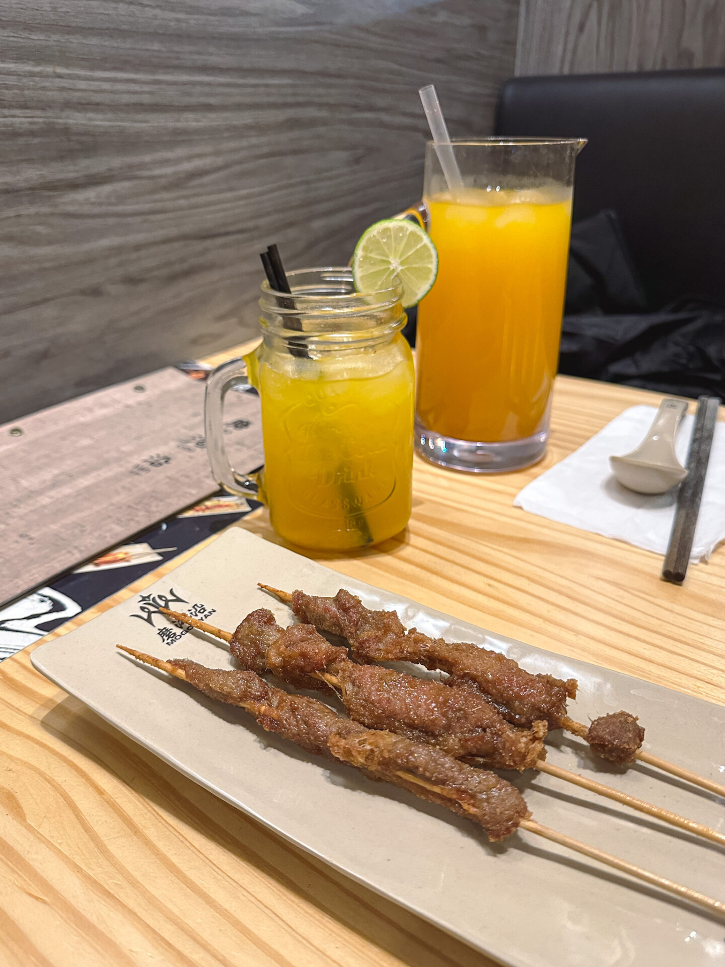 Lamb Skewers from Mogouyan Hand Pulled Noodle in Toronto