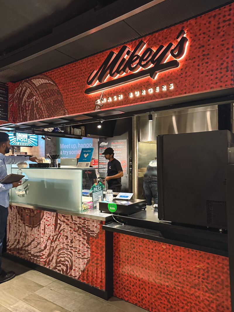 Mikey's Smash Burgers at Union Station in Toronto