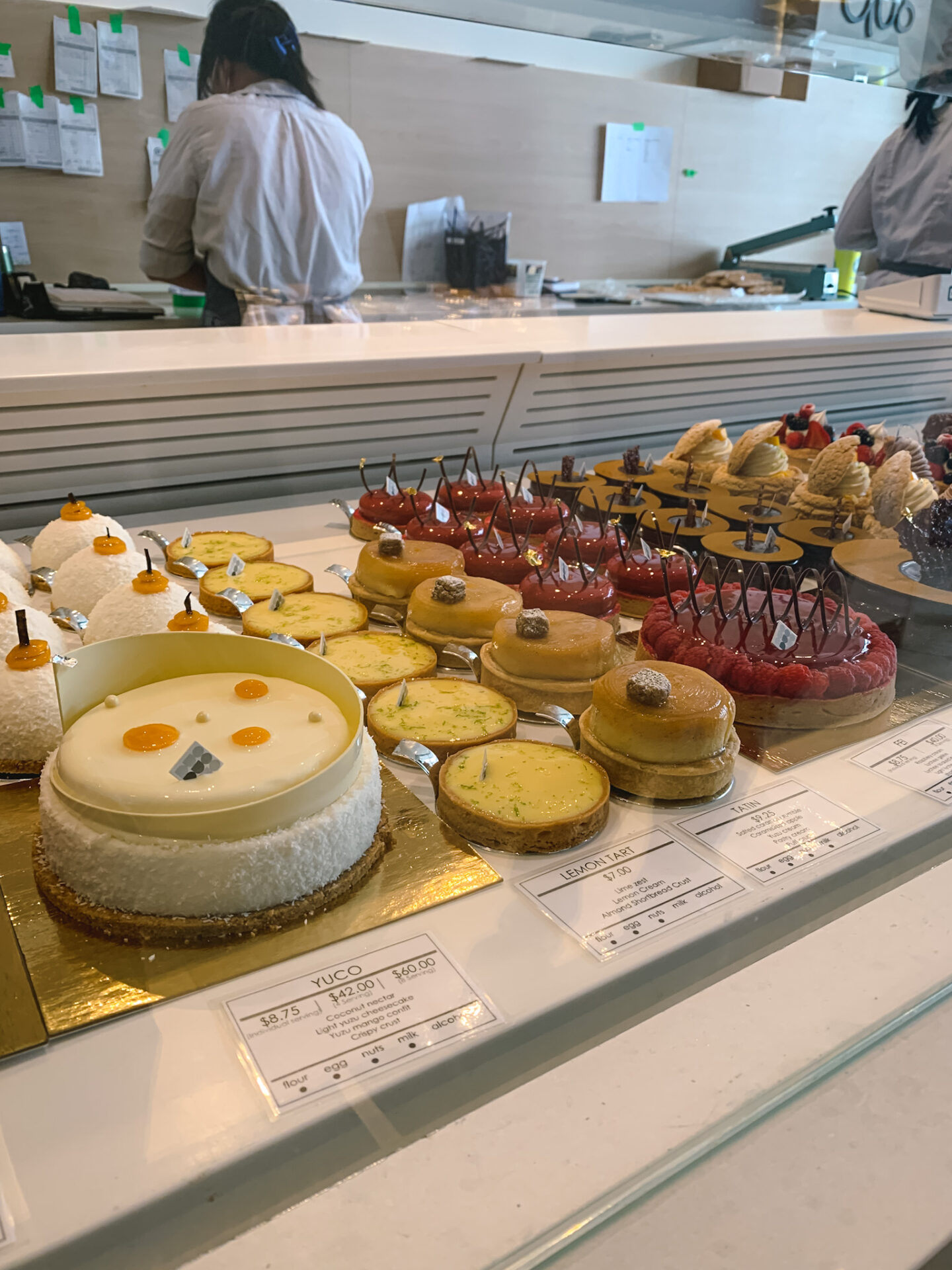 Cakes from Duo Pâtisserie & Café in Markham, Ontario