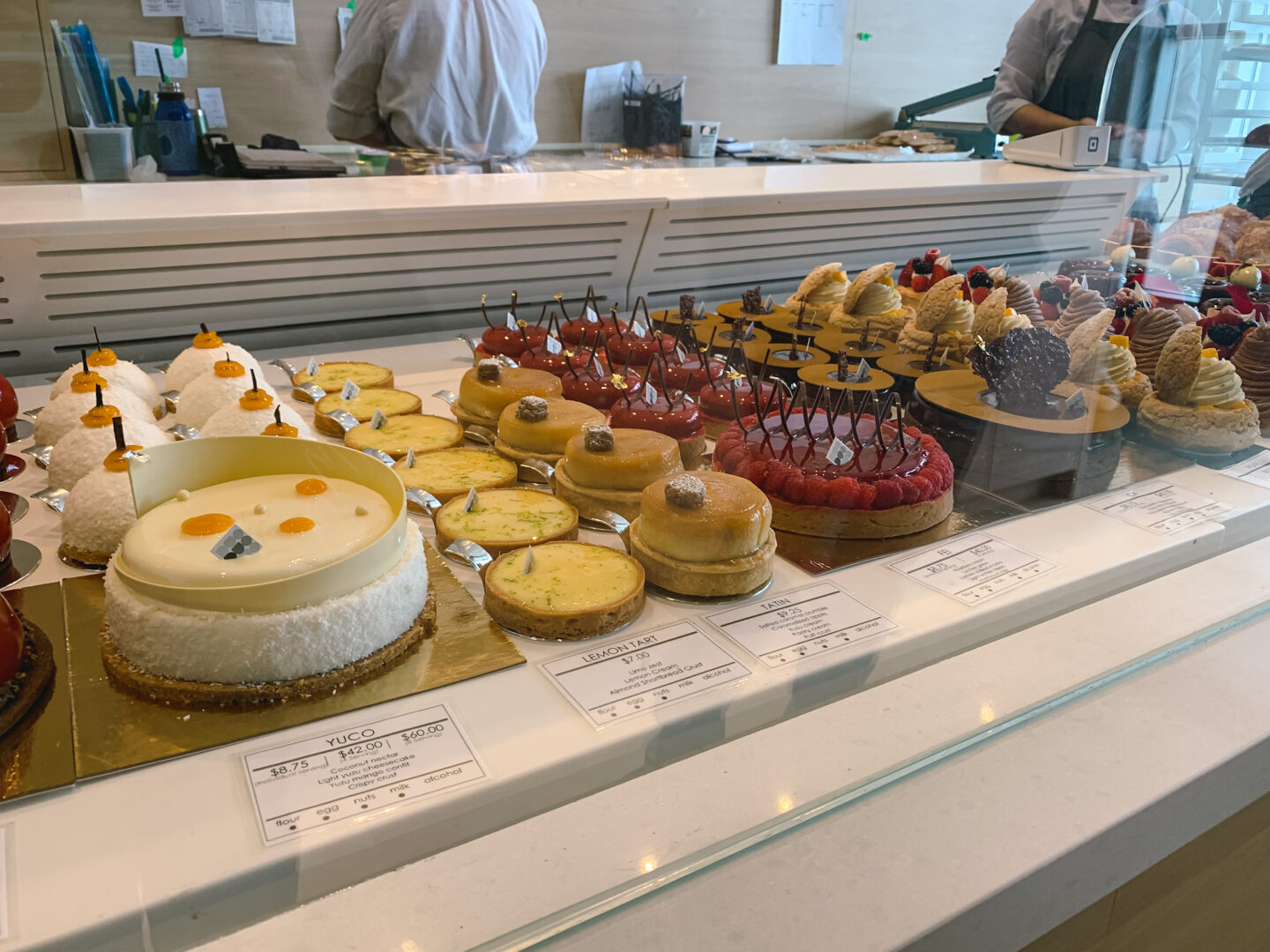Cakes from Duo Pâtisserie & Café in Markham, Ontario