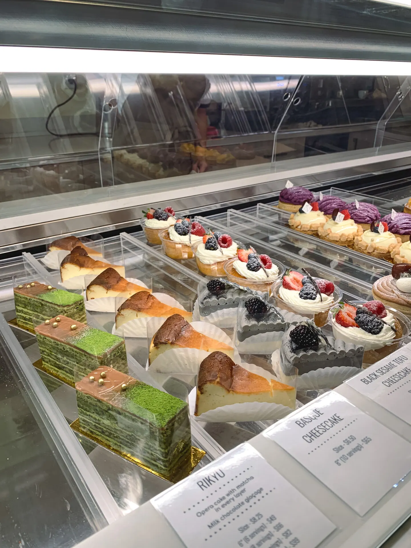 Pastries from Yuzu No Ki Cafe & Patisserie at J-Town Shopping Centre in Markham, Ontario