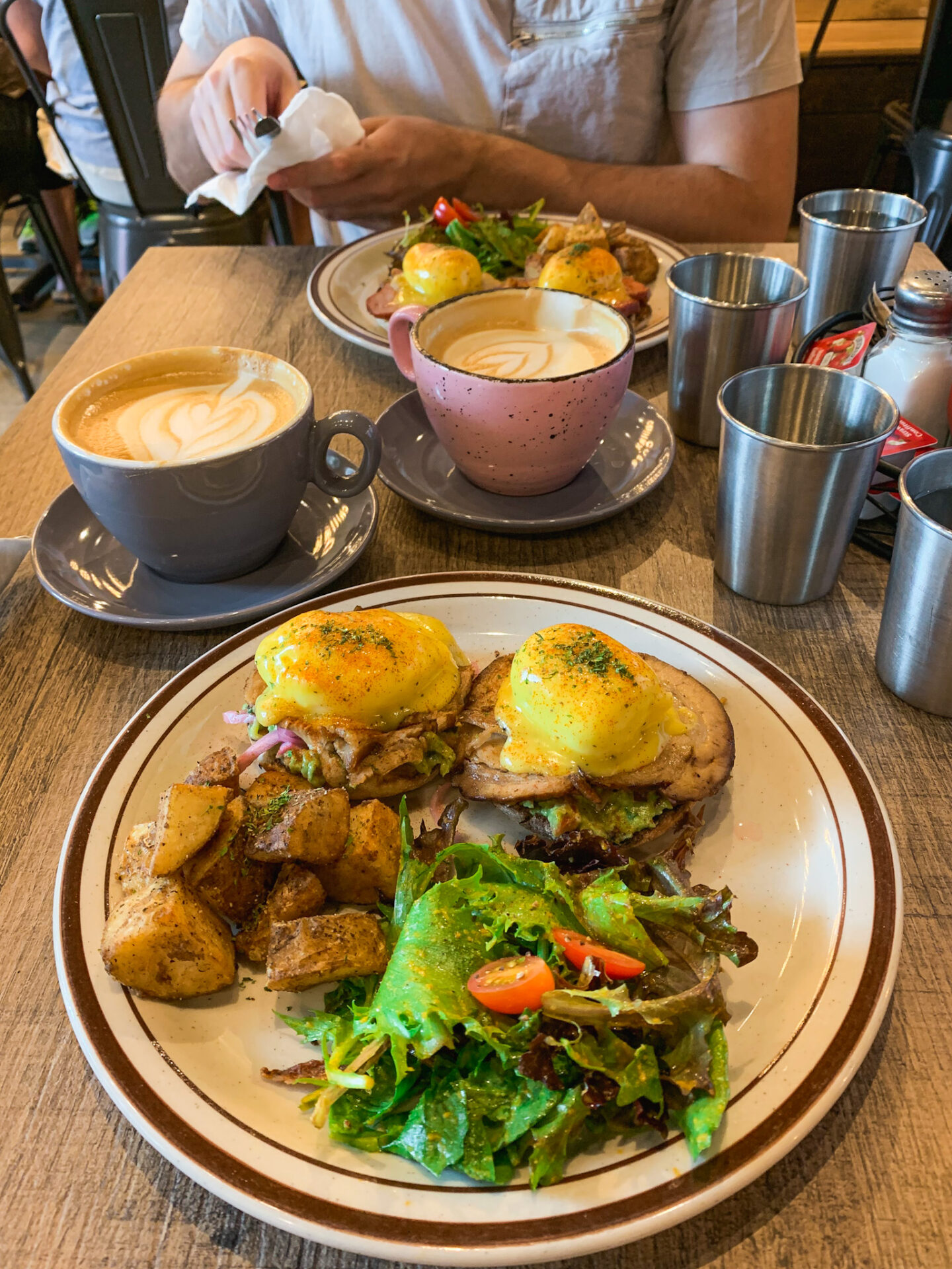 Asian fusion brunch at Chillax Coffee in Richmond Hill, Ontario