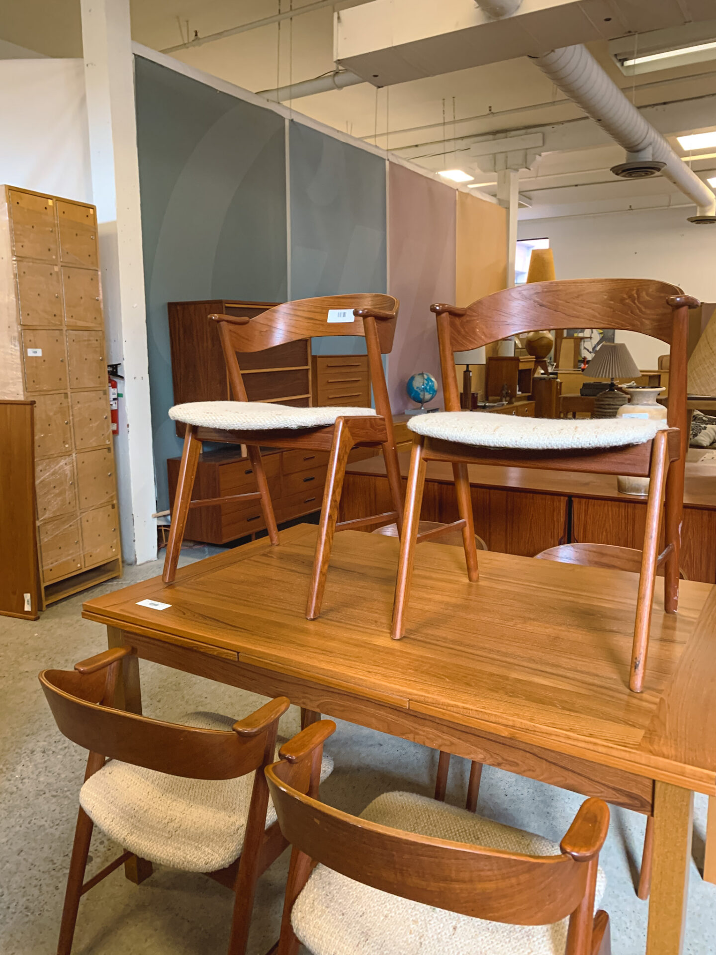 Vintage furniture from GUFF in Toronto