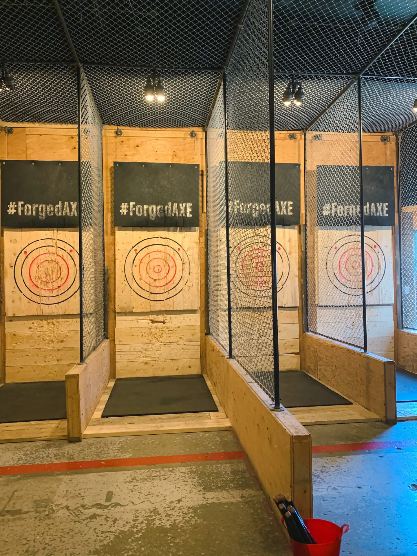 Forged Axe Throwing experience in Whistler, British Columbia