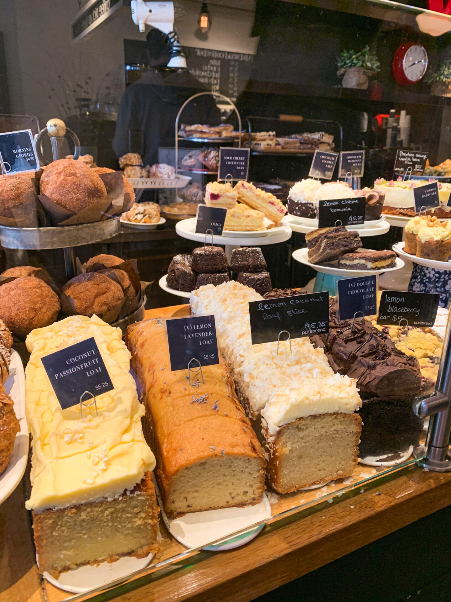 Pastries from Purebread Bakery in Whistler, British Columbia