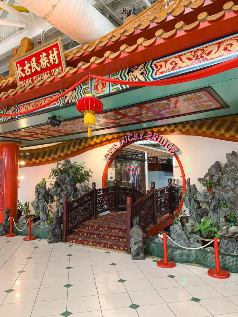 Food court inside Pacific Mall in Markham