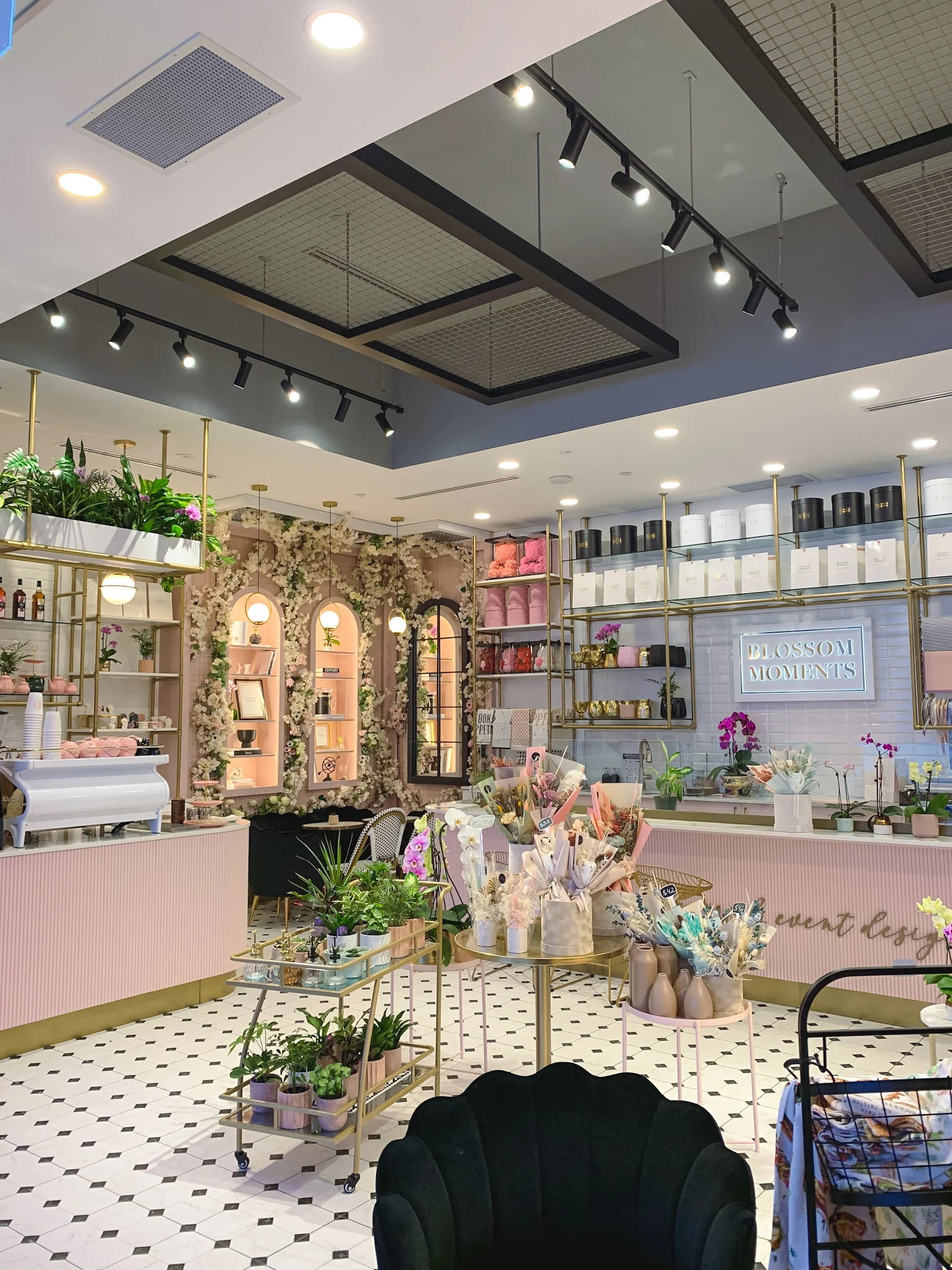 Blossom Moments flower shop at Hillcrest Mall in Richmond Hill, Ontario