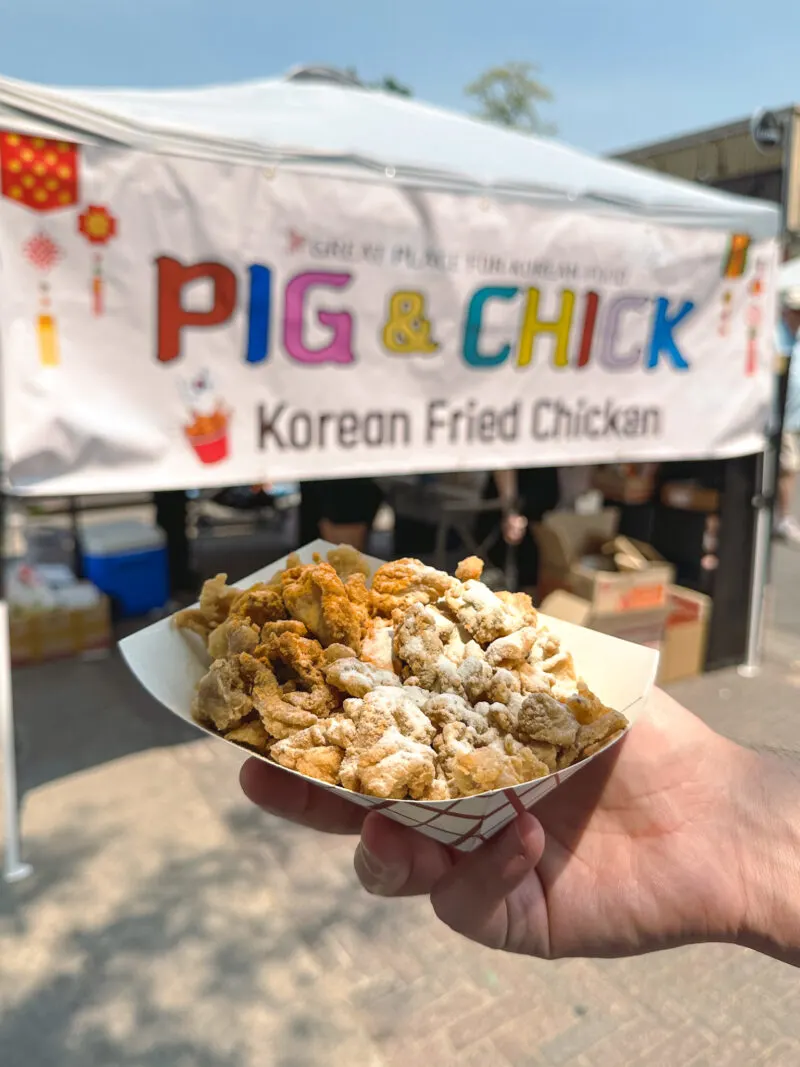 Pig & Chicken Korean Restaurant in Main Street Unionville, Markham