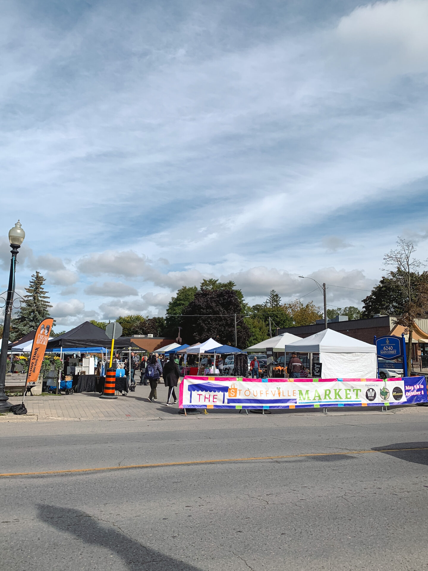 The Stouffville Market in Whitchurch-Stouffville, Ontario