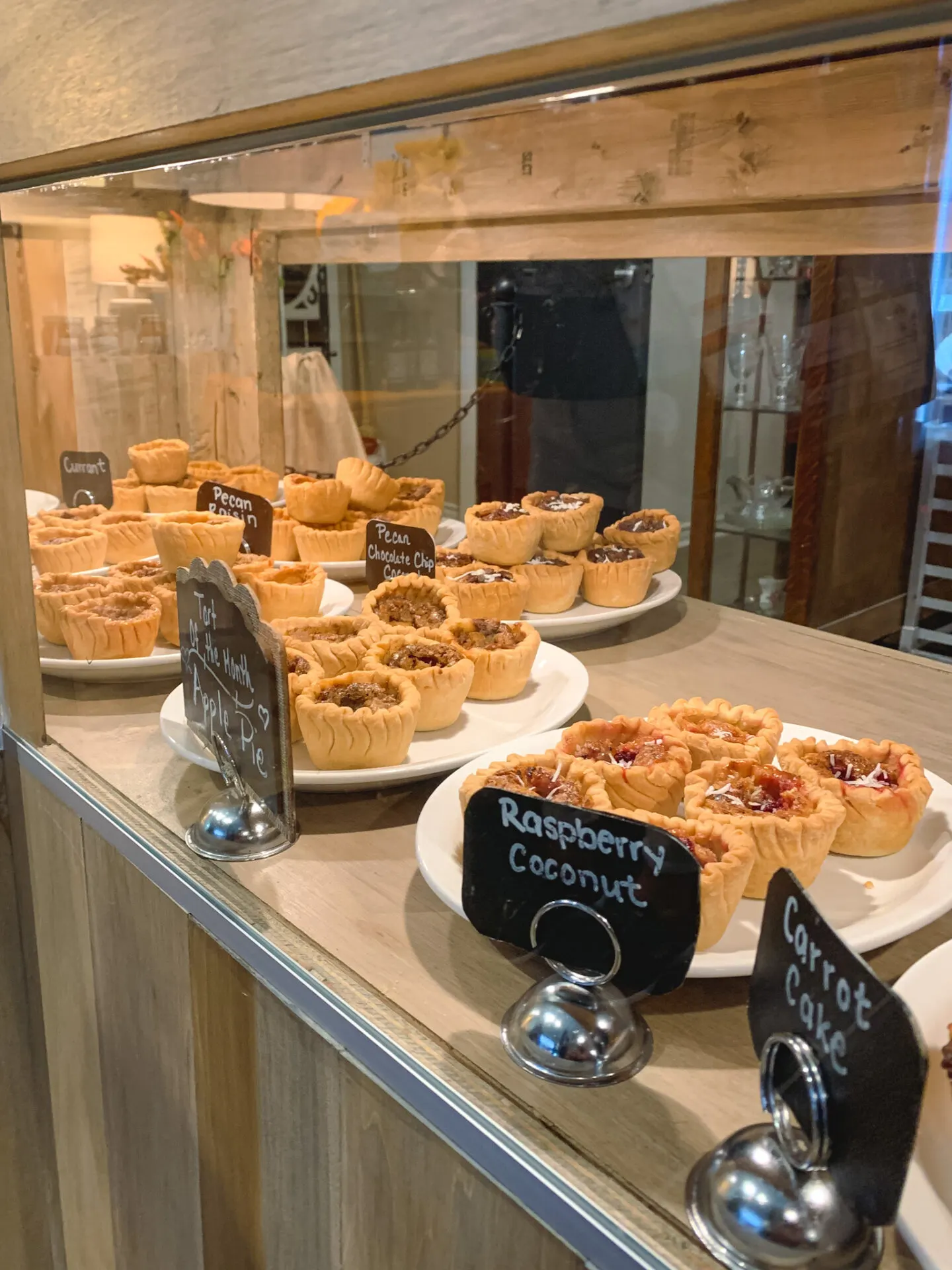 Butter tarts from The Maids' Cottage in Newmarket, Ontario