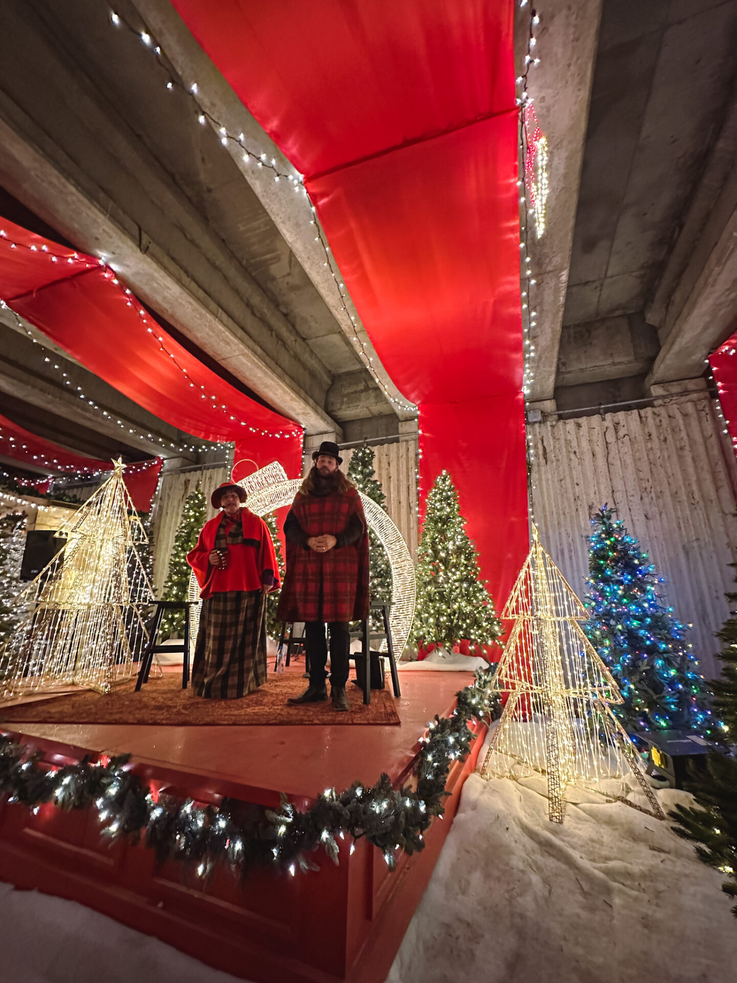 Canadian Tire Christmas Trail in North York
