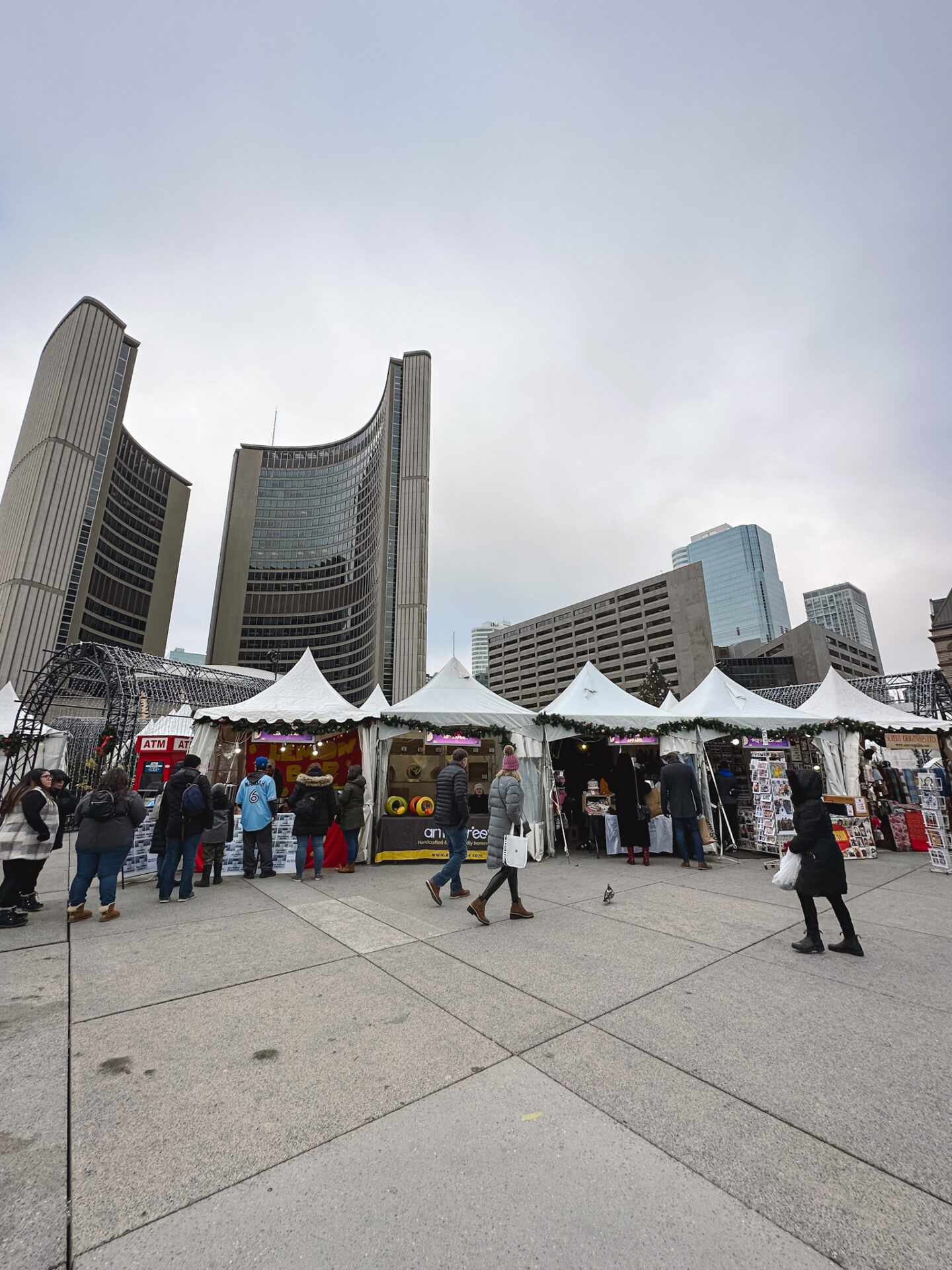 Holiday Fair in the Square at Nathan Phillips Square in Toronto