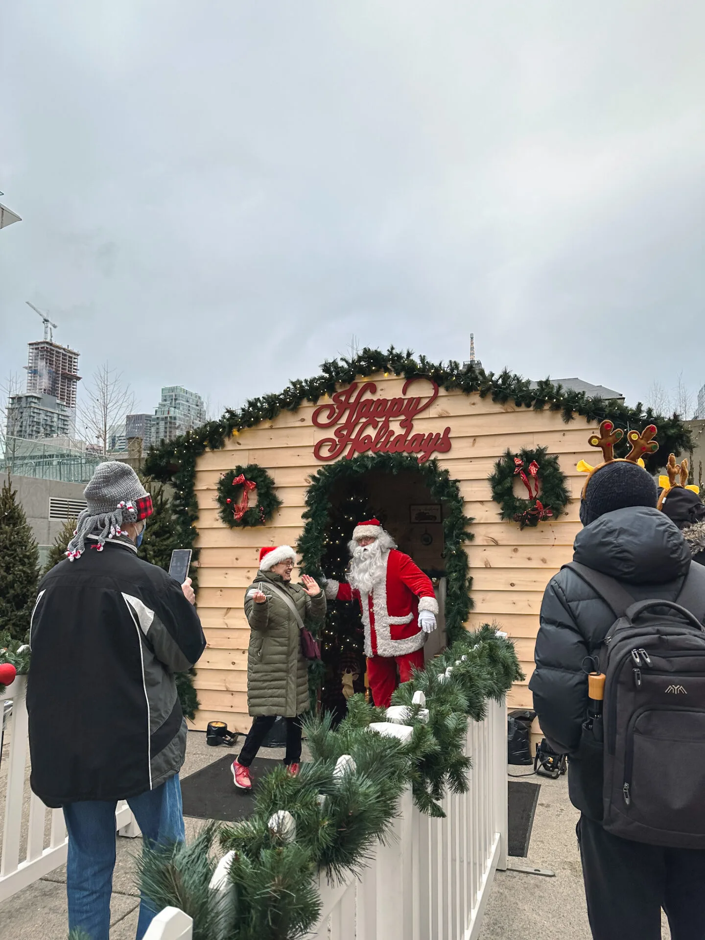 Holiday Fair in the Square at Nathan Phillips Square in Toronto