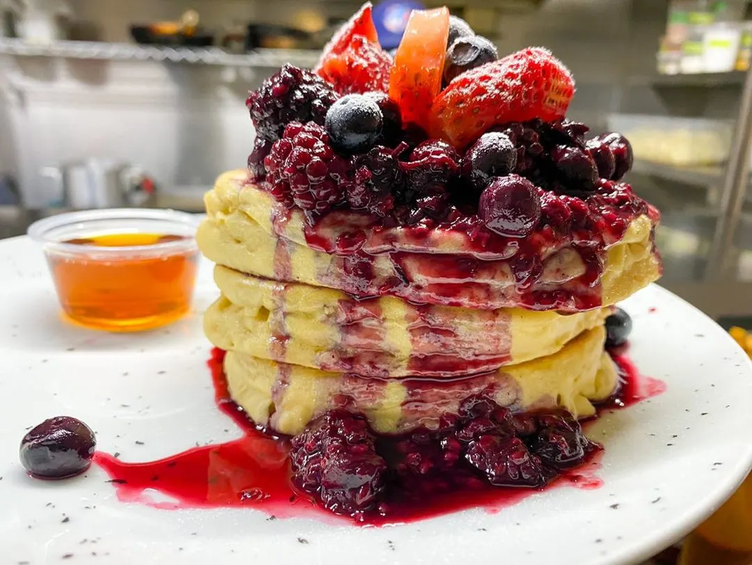 Pancakes from Almond Butterfly in Toronto