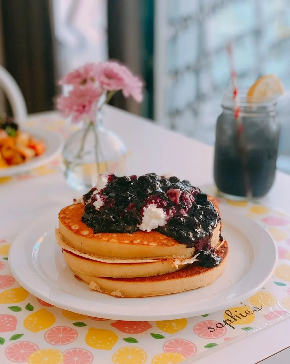 Pancakes from Sophie's in Toronto