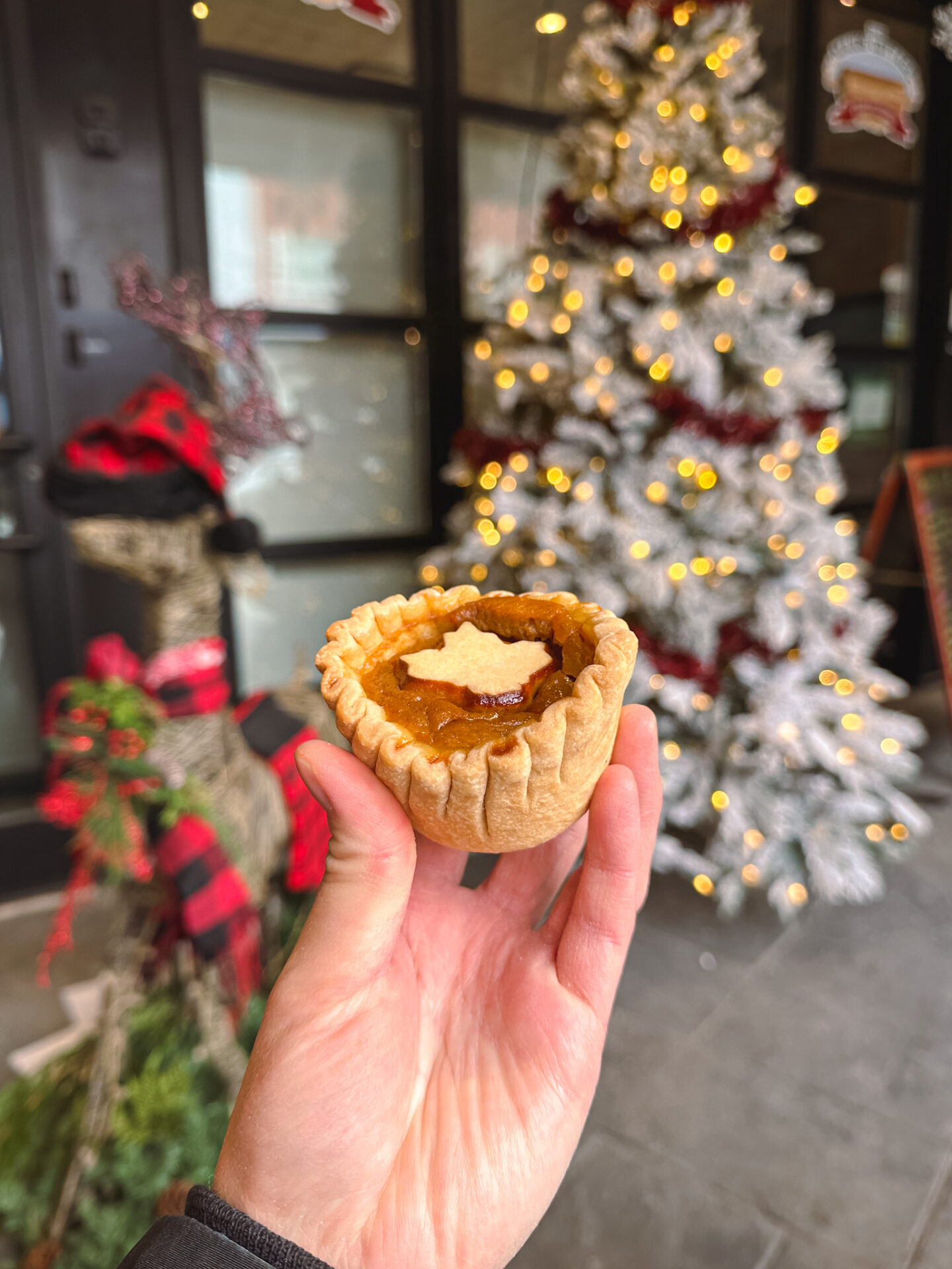 Butter tart from The Maid's Cottage in Newmarket, Ontario