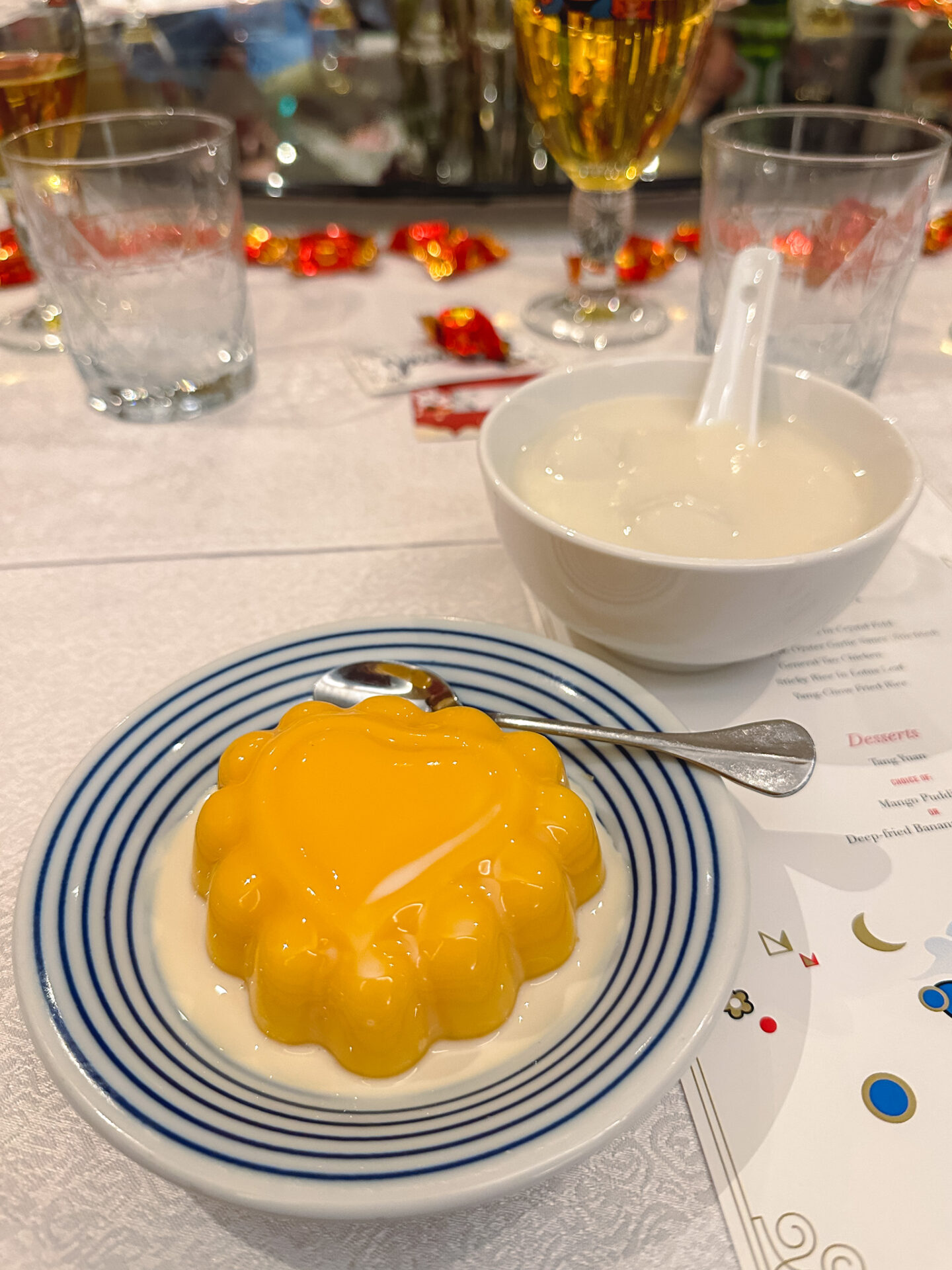 Mango Pudding from Pearl Harbourfront Chinese Cuisine